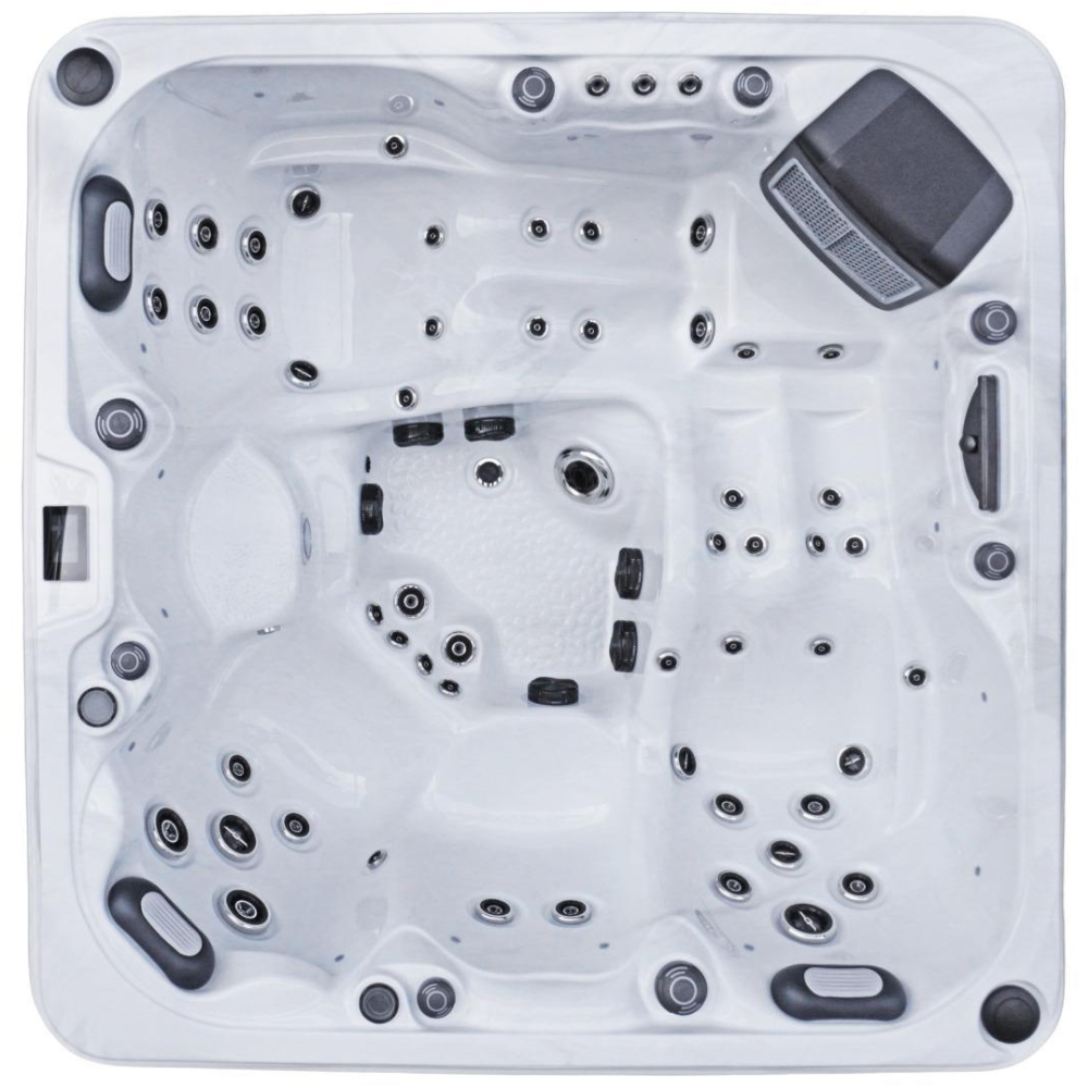 Een luxe jacuzzi voor 4 of 5 personen