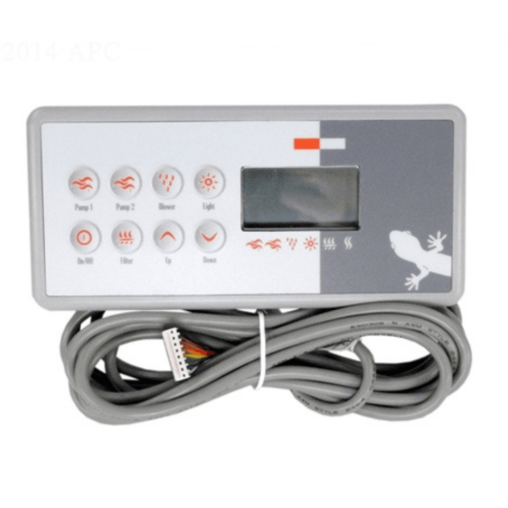 Gecko TSC-8 (K-8) Spa Bedieningspaneel (2x Pomp 1x Blower)