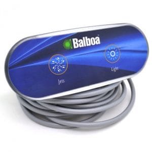 Balboa AX20 Aux Spa Bedieningspaneel (Jets 1, Light)