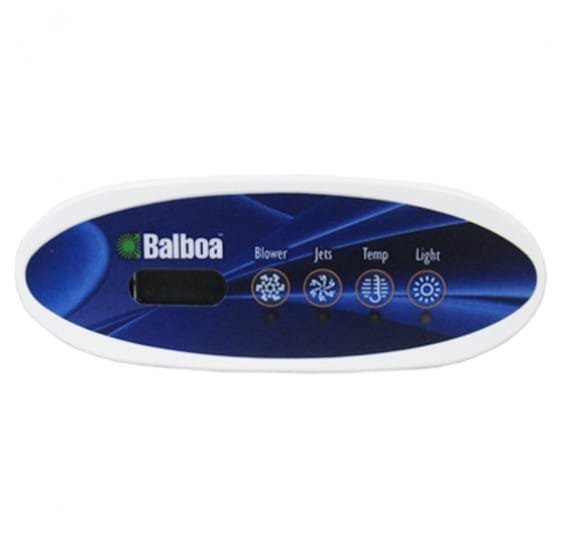Balboa Mini Oval LCD Bedieningspaneel (4 knoppen)