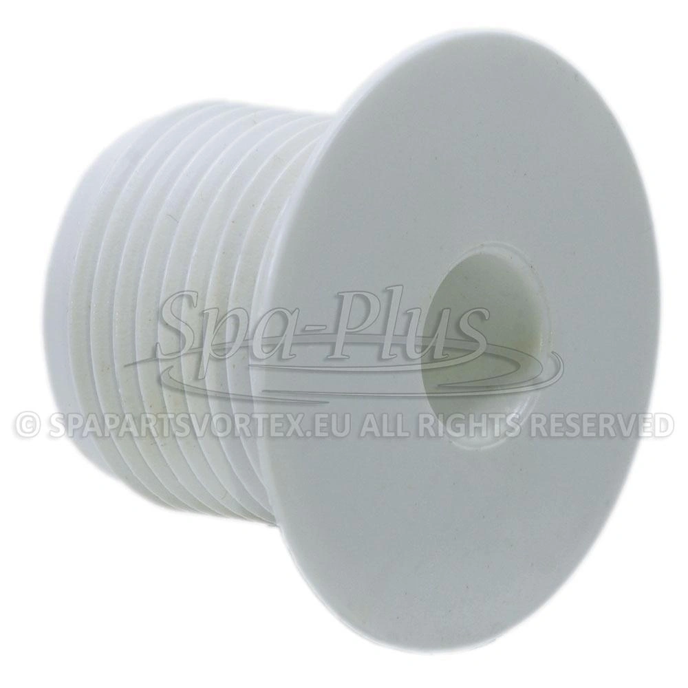Waterway Smooth White Fixed Open Cluster Spa Jet