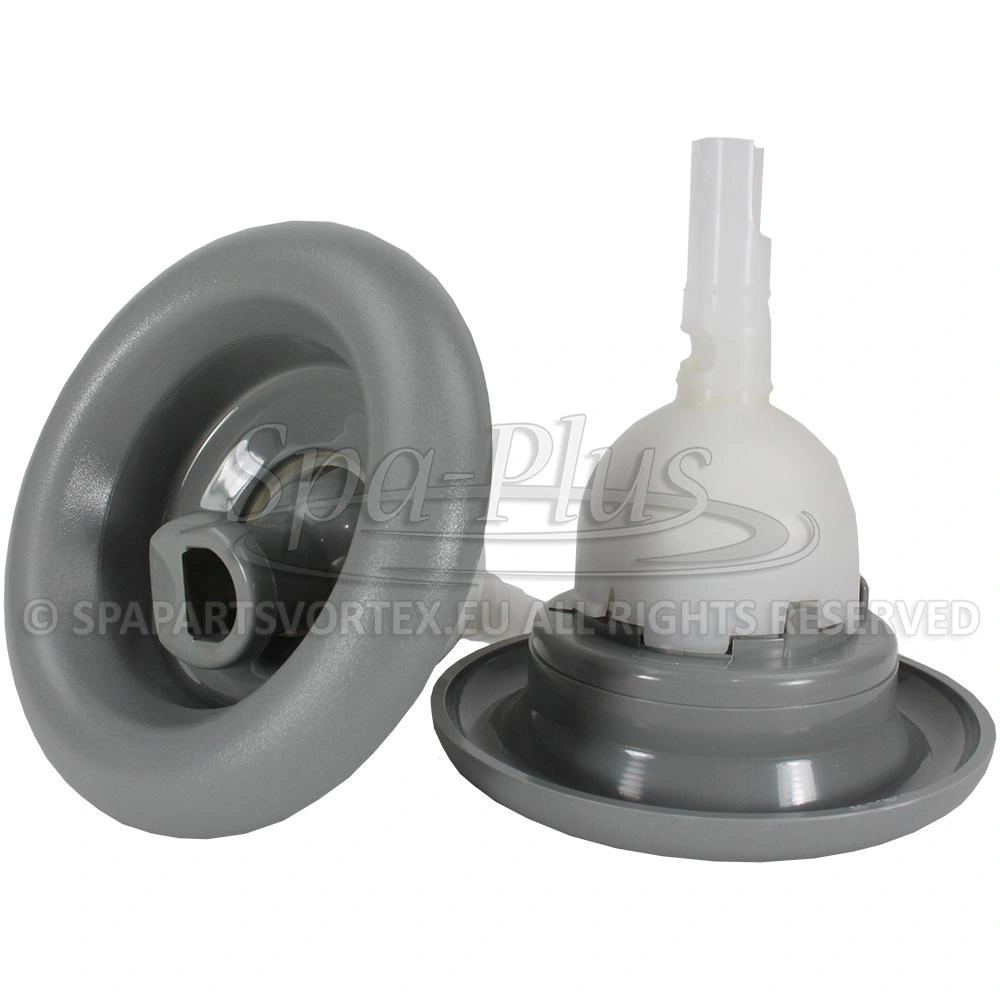 Balboa Pentair Cyclone Swirl Textured Grijs Spa Jet