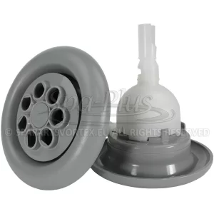 Balboa Pentair Cyclone Twin Spin Textured Grijs Spa Jet