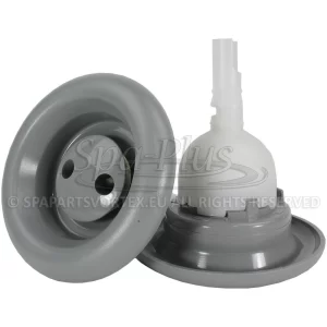 Balboa Pentair Cyclone Pulsator Textured Grijs Spa Jet