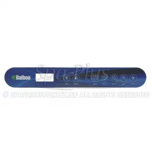 Balboa ML-serie ML550 Overlay, 7 knoppen 3p No Air bedieningspaneel sticker