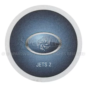 Balboa Extra AX10 Overlay Jets 2 bedieningspaneel sticker