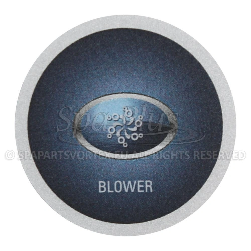 Balboa Extra AX10 Overlay Blower bedieningspaneel sticker
