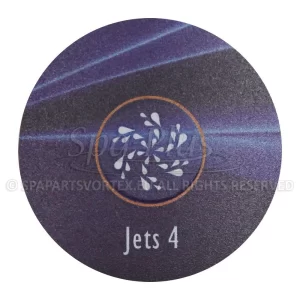 Balboa Extra AX10 Overlay Jets 4 bedieningspaneel sticker