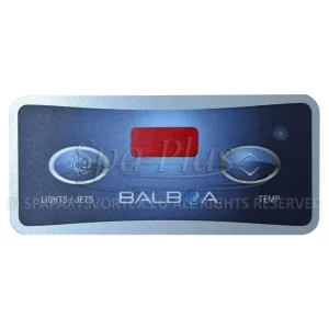 Balboa Duplex Balboa® Lite Leader Overlay (2) 1p No Air bedieningspaneel sticker