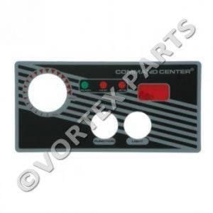 Tecmark Pneumatisch Besturingssysteem sticker (2 knoppen)