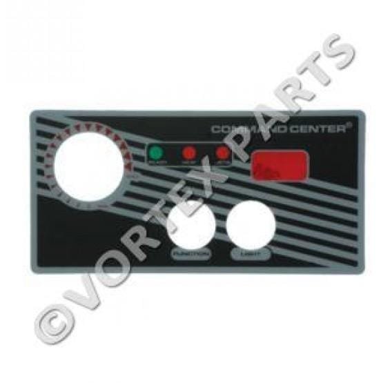 Tecmark Pneumatisch Besturingssysteem sticker (2 knoppen)