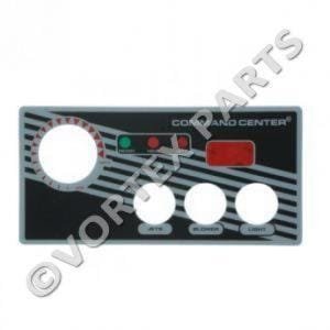 Tecmark Pneumatisch Besturingssysteem sticker (3 knoppen)