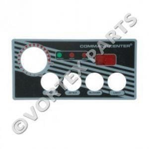 Tecmark Pneumatisch Besturingssysteem sticker (4 knoppen)