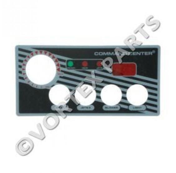 Tecmark Pneumatisch Besturingssysteem sticker (4 knoppen)