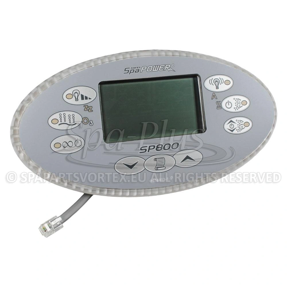 Davey SP800 Spa Bedieningspaneel (Ovaal) - Afbeelding 2