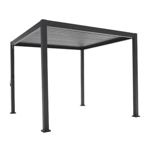 Mirador Overkapping 3 x 3 Meter Zwart