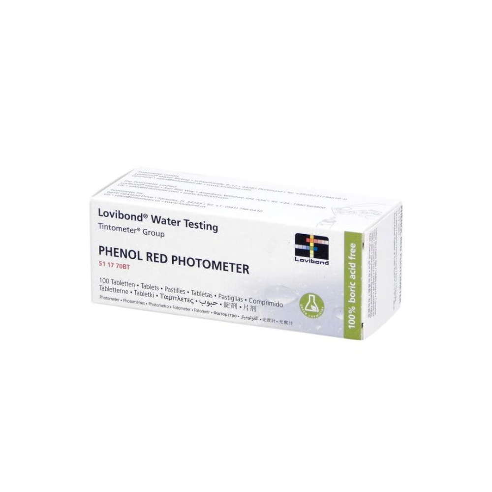 Lovibond Phenol Red Photometer tabletten(100 stuks)